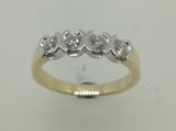 9ct 4 Stone Diamond Ring L15979D-9236