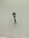 9CT Sapphire & Diamond Ring L2169DS-9235