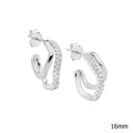 Ellani Silver Earing E611S