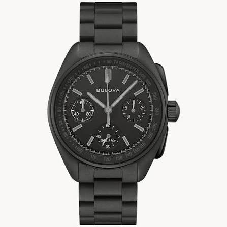 Bulova Lunar Pilot Black Hole Watch 98A335