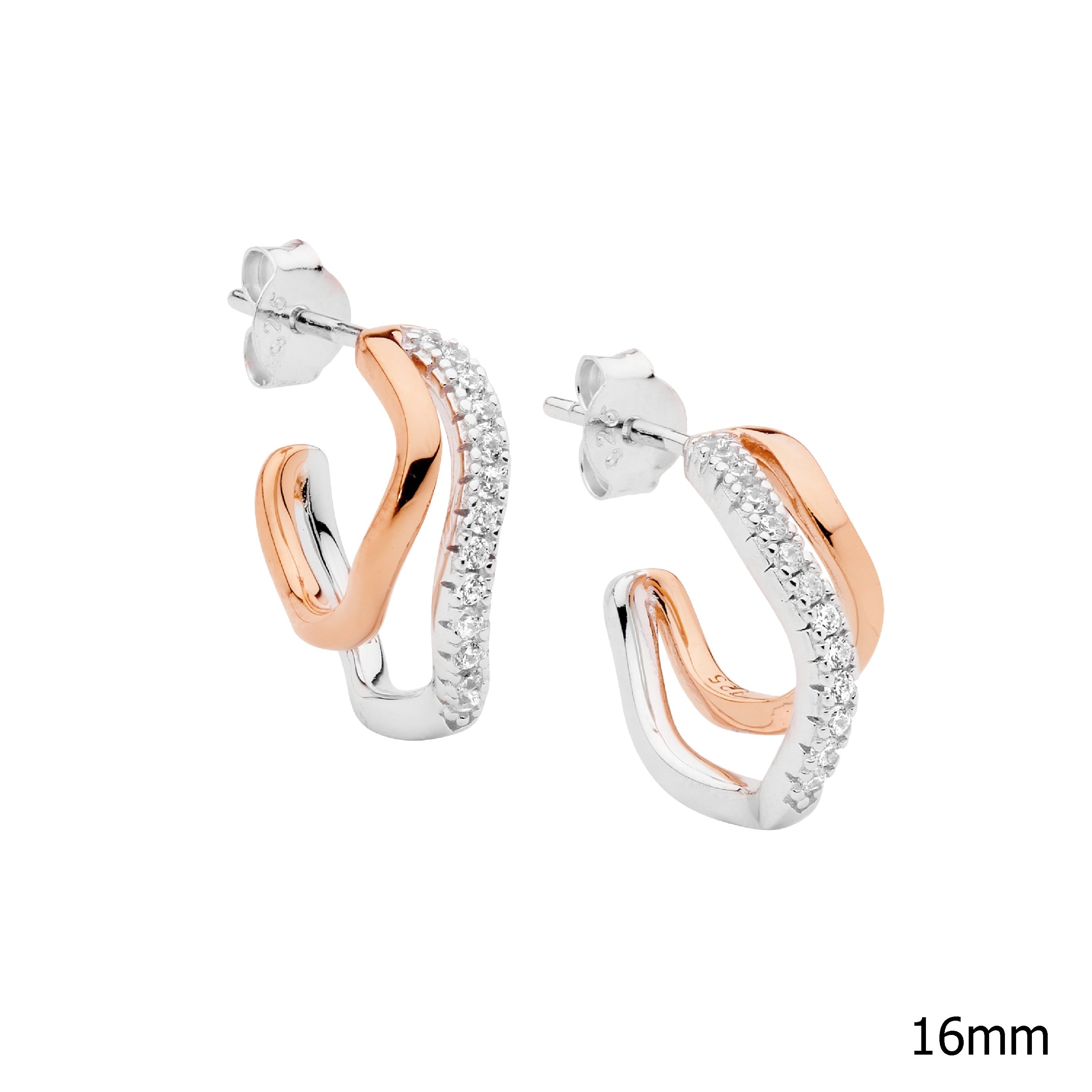 Ellani Silver Earing E611R