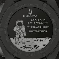 Bulova Lunar Pilot Black Hole Watch 98A335