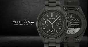 Bulova Lunar Pilot Black Hole Watch 98A335