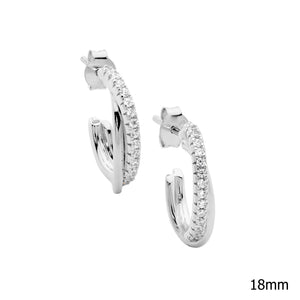 Ellani Silver Earing E624S