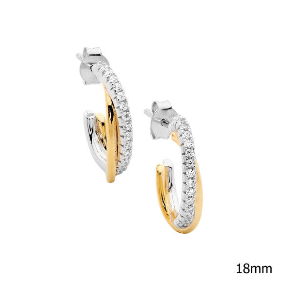 Ellani Silver Earing E624G