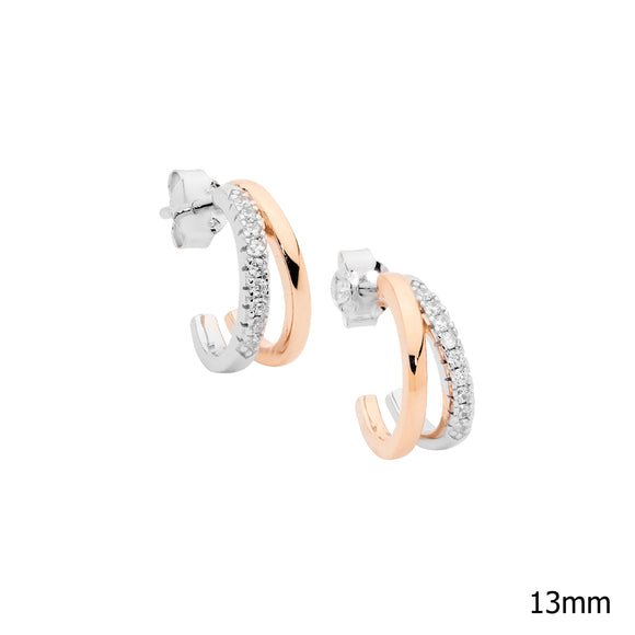 Ellani Silver Earing E635R