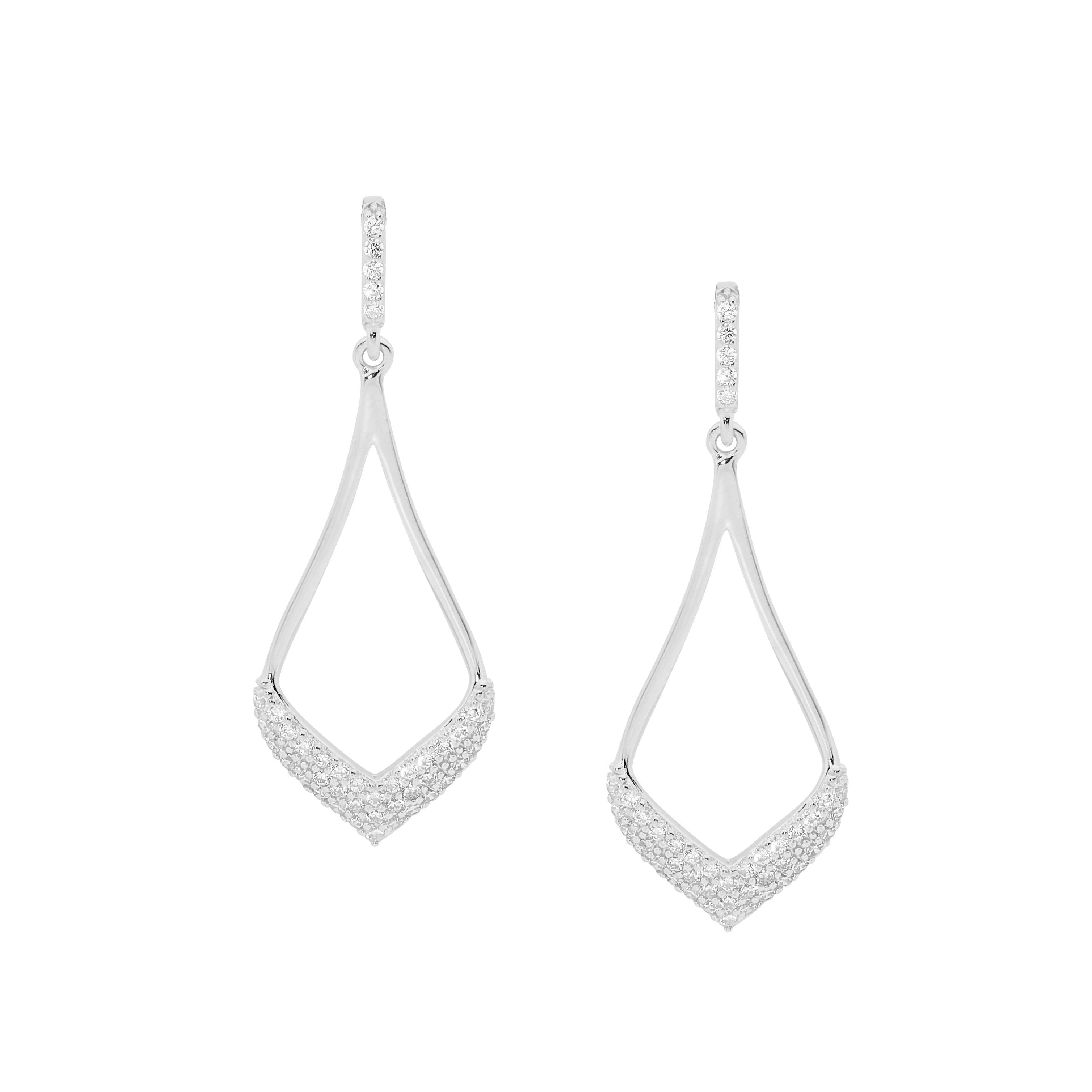 Ellani Silver Earing E536S