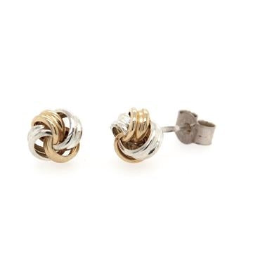 9ct-S/S Stud Earing CAB19Y9STG