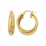 9ct Hoop Earing 5ER0443
