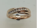 Diamond Crossover Ring IMP-R1227 9CT R
