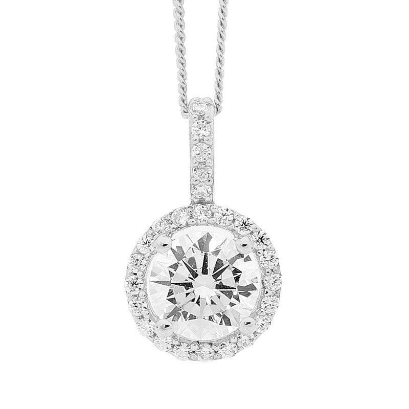 Ellani Silver Pendant P599W