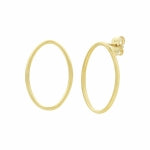 9ct Hoop Stud Earing 5ER0360