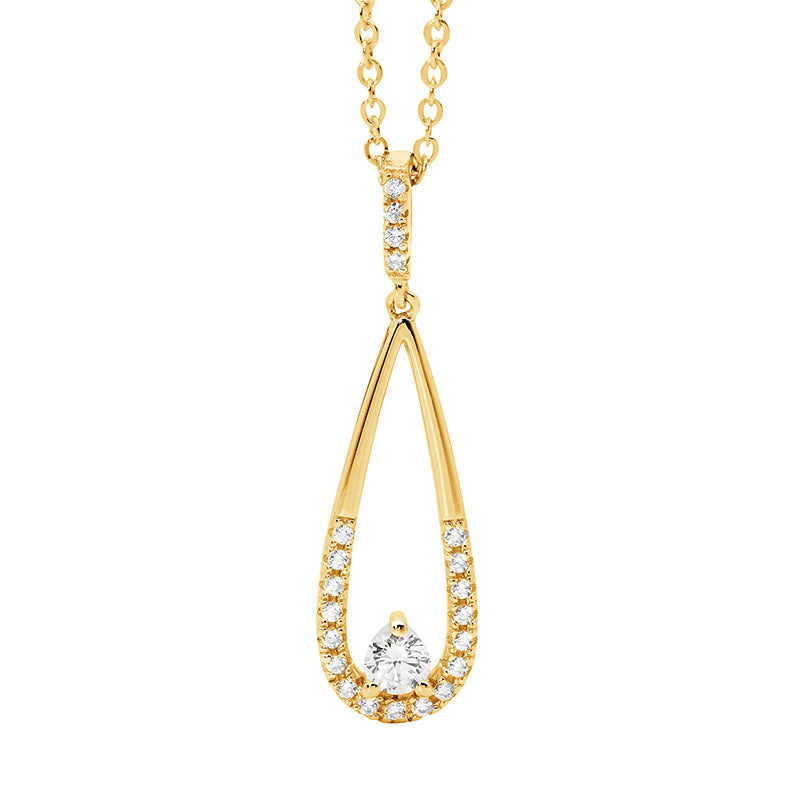 Ellani Silver Pendant P830G