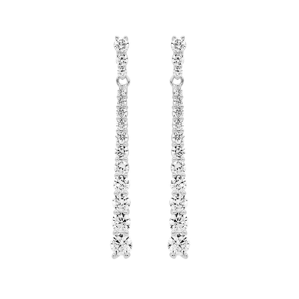 Ellani Silver Earing E557S