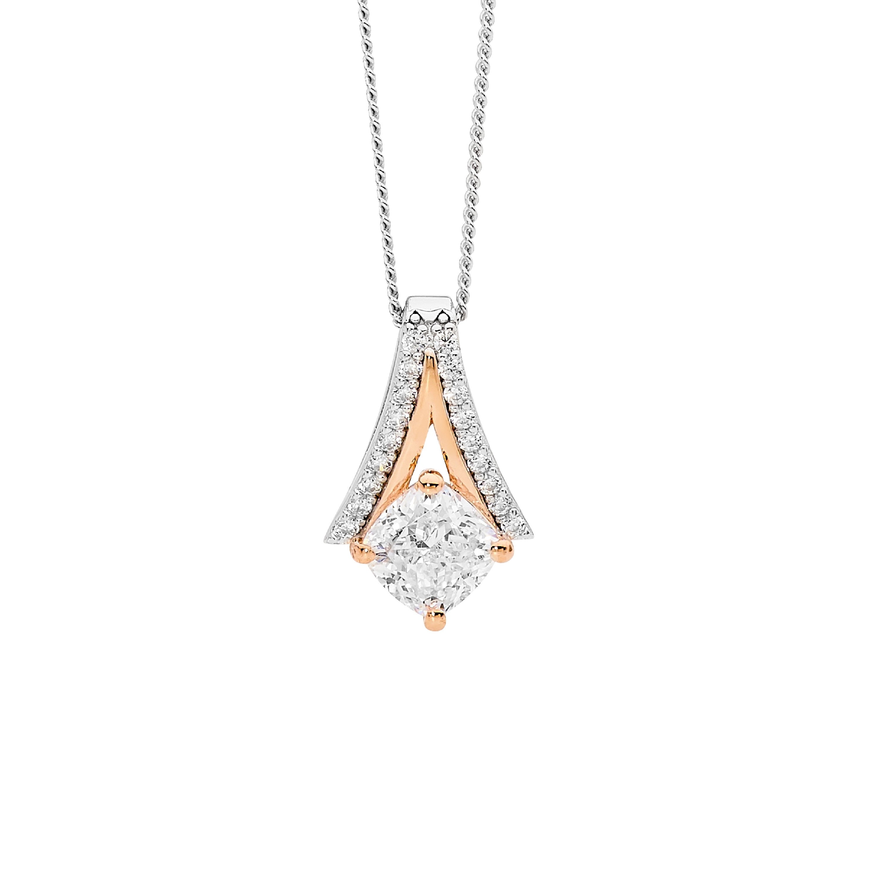 Ellani Silver Pendant P858R