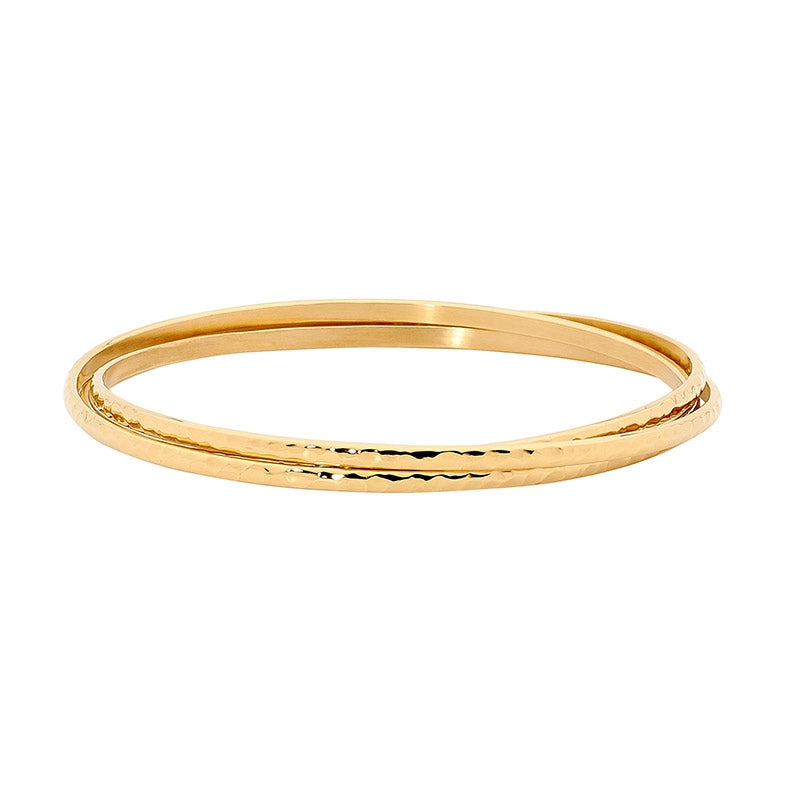 Ellani Steel Bangle SB174G-65