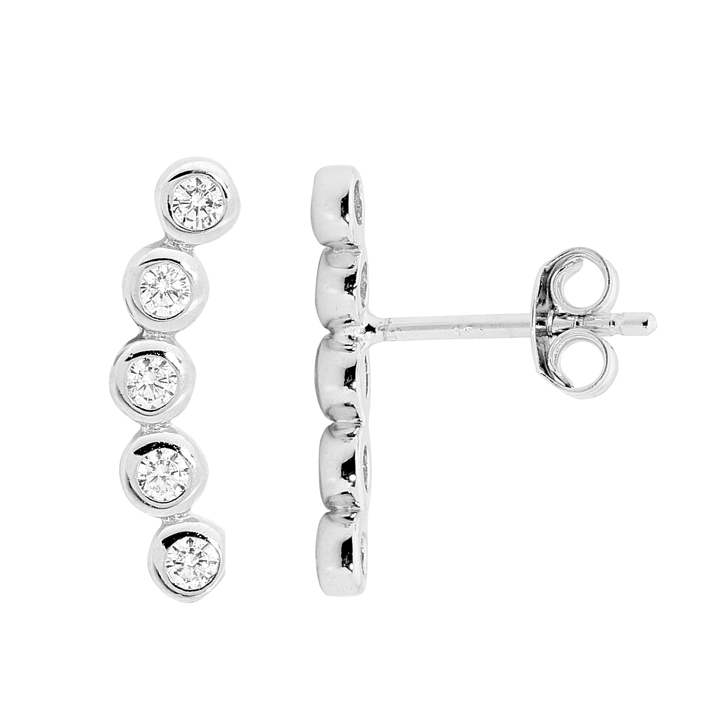Ellani Silver Earing E459S