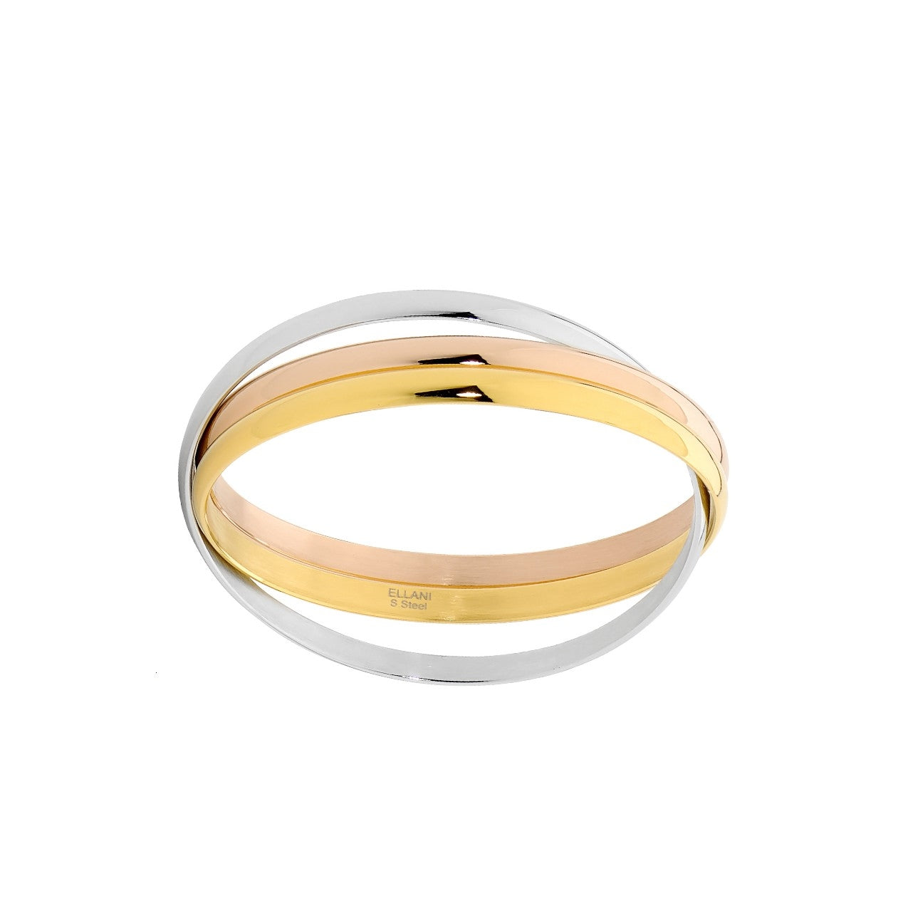 Ellani Steel Bangle SB111T-65