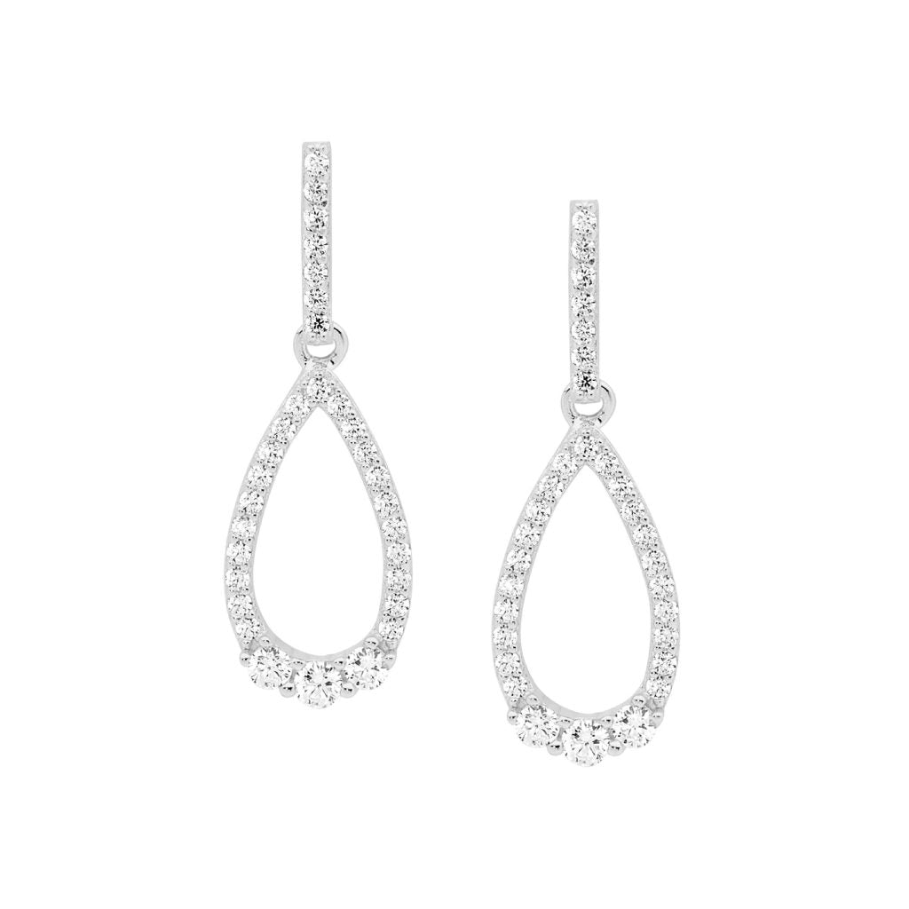 Ellani Silver Earing E573S