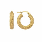 9ct Hoop Earing 5ER0371