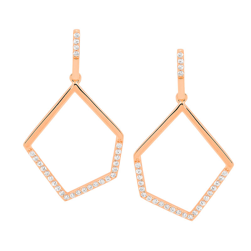 Ellani Silver Earing E529R