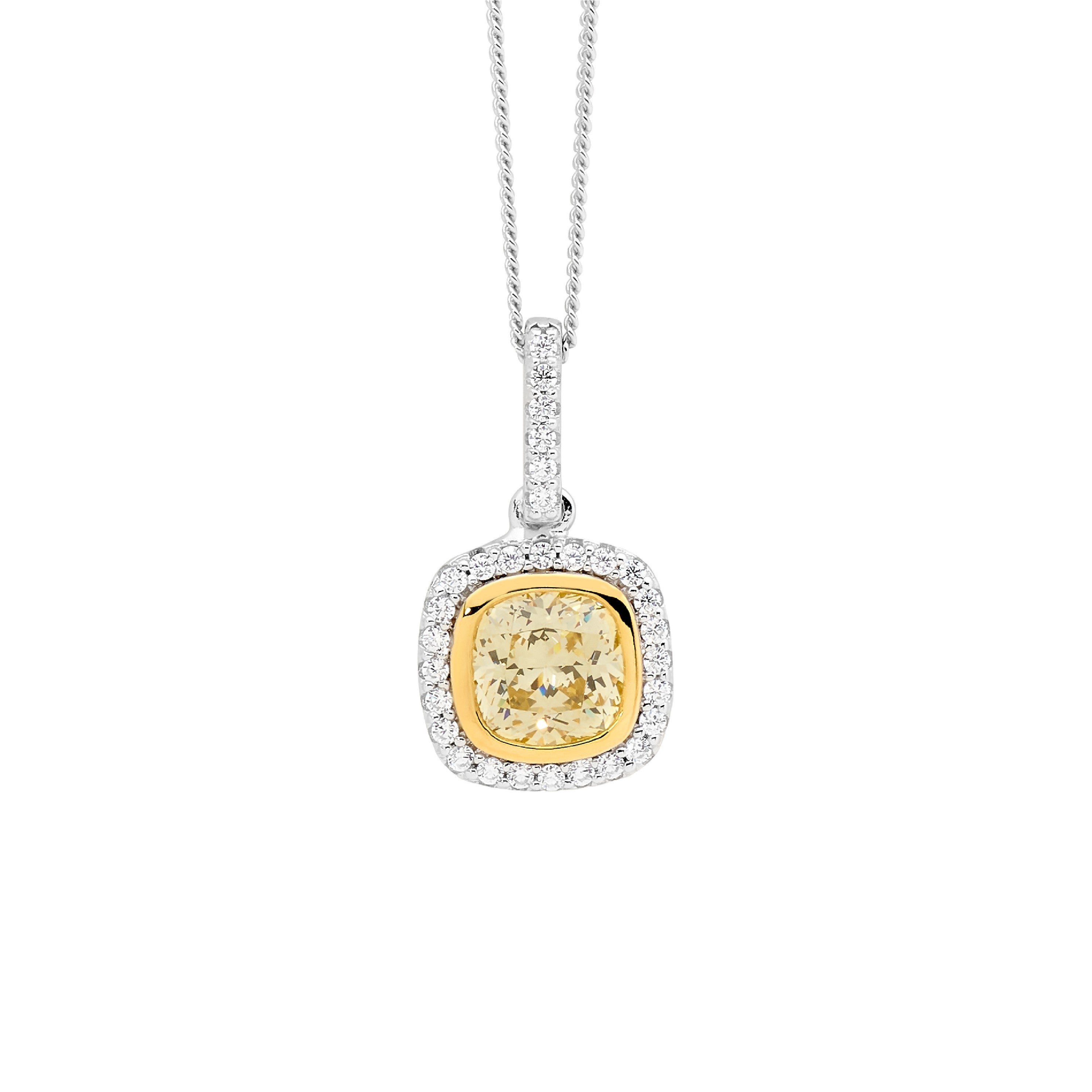 Ellani Silver Pendant P825YG