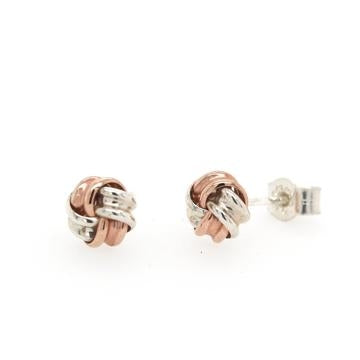 9ct-S/S Stud Earing CAB21P9STG