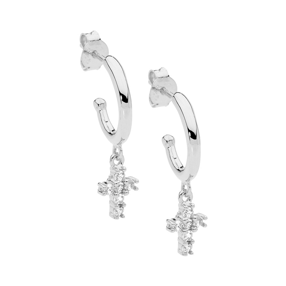 Ellani Silver Earing E538S