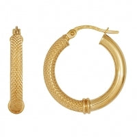 9ct Hoop Earing 5ER0084