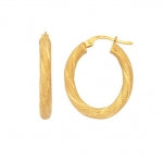 9ct Hoop Earing 5ER0320