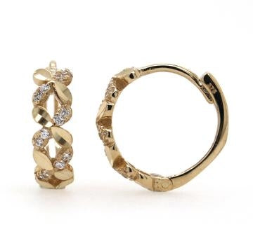 9ct Huggie Earing EP042Y9CZ