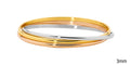 Ellani Steel Bangle SB203T-68
