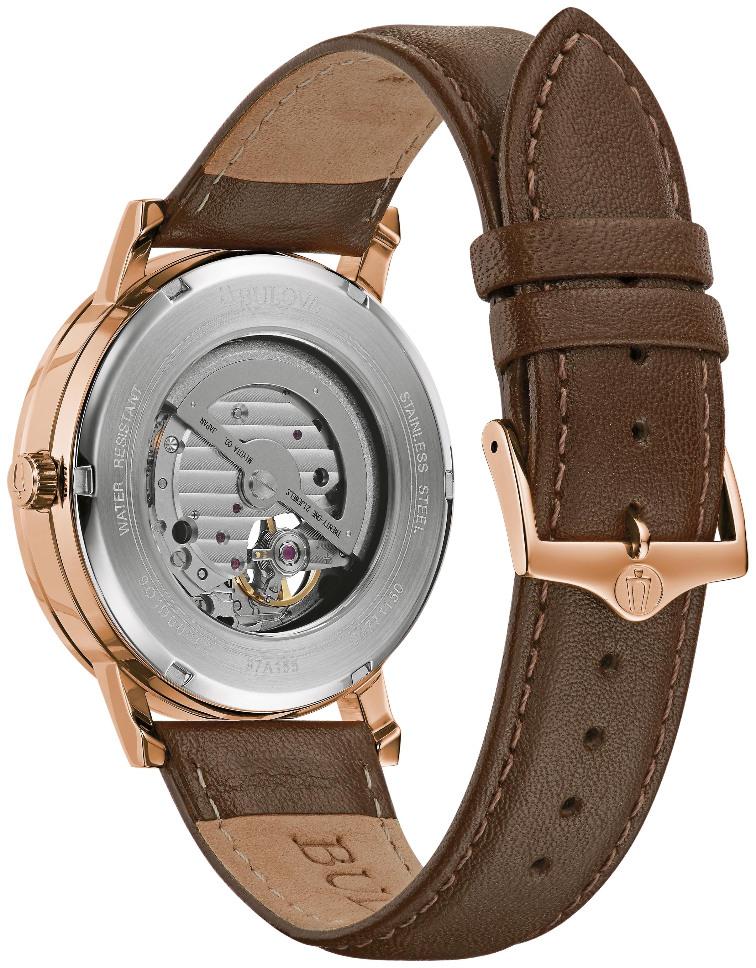 Bulova Mechanical Gents Watch 97A155