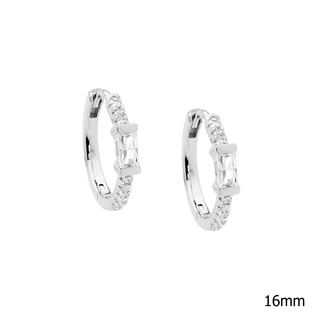 Ellani Silver Earing E572S
