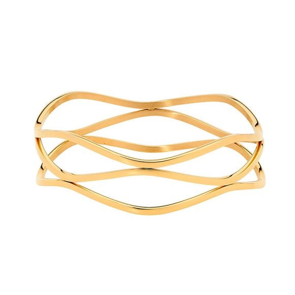 Ellani Steel Bangle SB191G-65