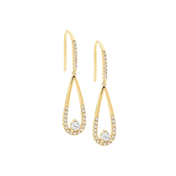 Ellani Silver Earing E522G