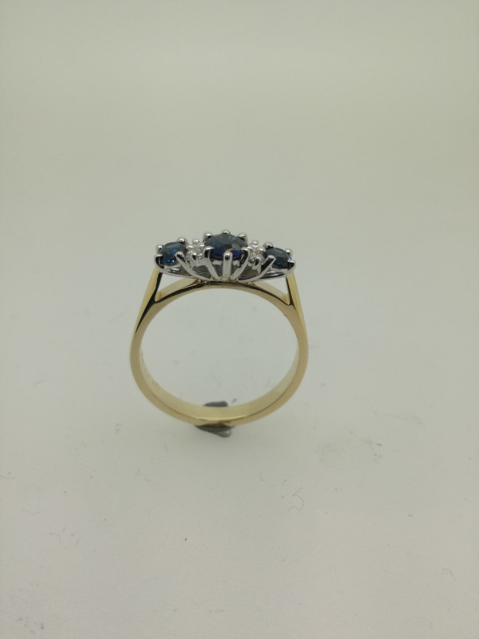 9CT Sapphire & Diamond Ring L2169DS-9235