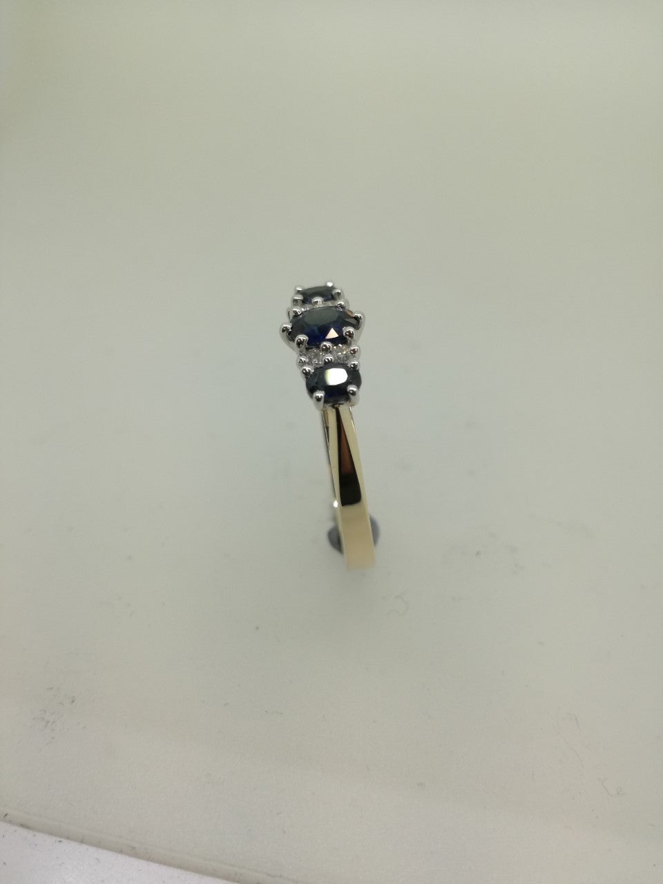 9CT Sapphire & Diamond Ring L2169DS-9235