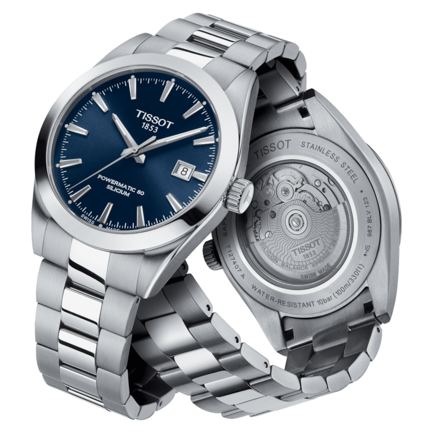 Tissot Gentleman Powermatic 80 Watch T1274071104100