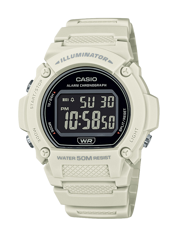 Casio Watch W219HC-8B