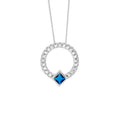 Ellani Silver Pendant P877DB
