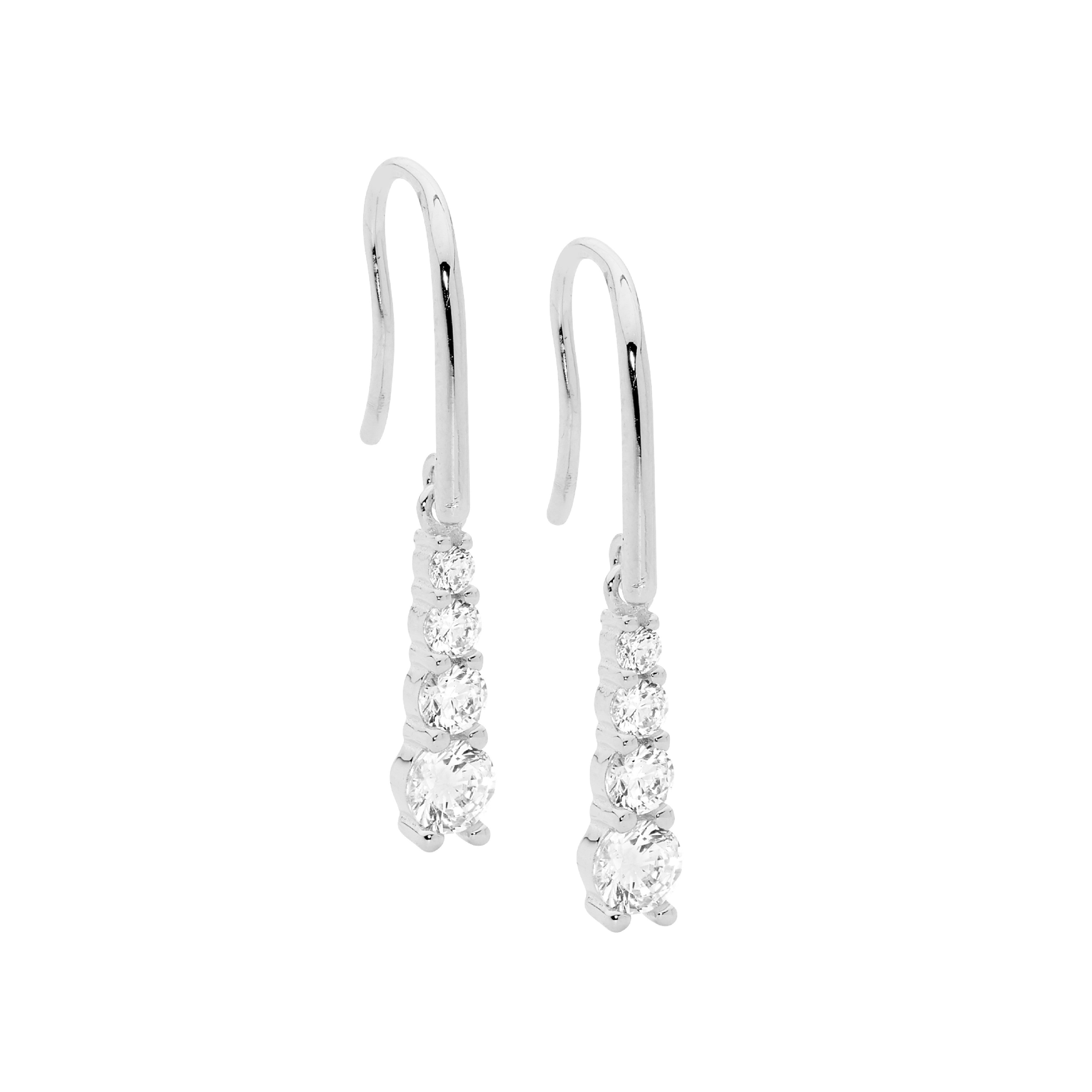 Ellani Silver Earing E596S