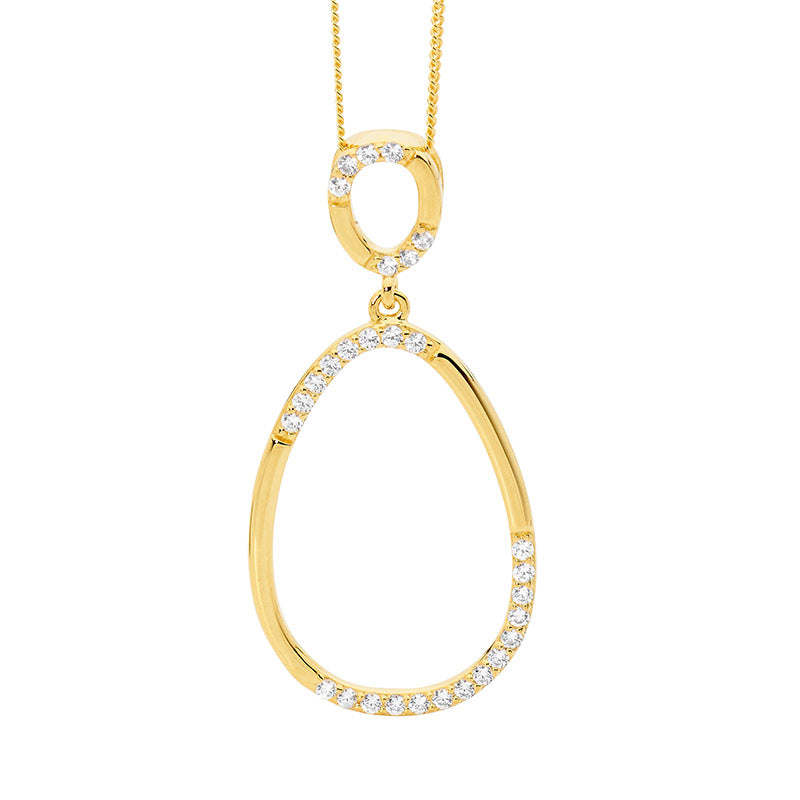 Ellani Silver Pendant P829G P829G