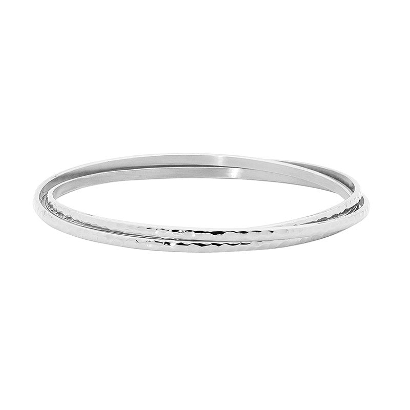 Ellani Steel Bangle SB174S-65