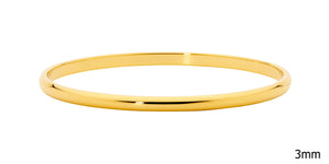 Ellani Steel Bangle SB206G-65