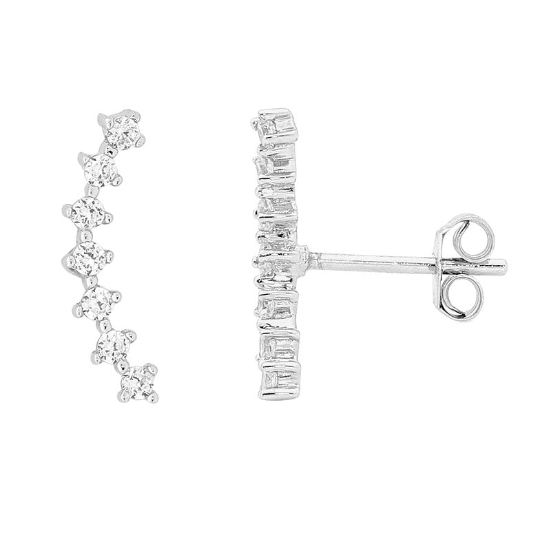 Ellani Silver Earing E453S