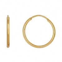 9ct Sleeper Hoop Earing 5ER0105