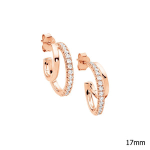 Ellani Silver Earing E574R