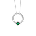 Ellani Silver Pendant P877GN