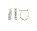 9ct Diamond Huggie Earing 5ERJ0001